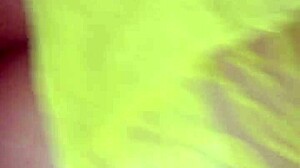 Wife in stockings bends over for intense doggystyle action, teasing with every thrust