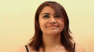 Sandra bends over for doggystyle in her second video.