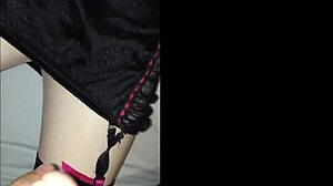 i feel humiliated using my chastity with a strapon on a blowup doll