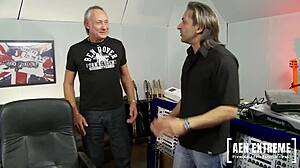 christine love gets her pussy fucked by two guys after music audition