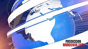 Reporter With Intense Foot Fetish Pounds Blonde Model in Hardcore Fuck Session