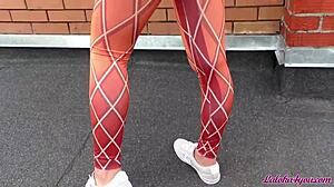 Cute babe blowjob big dick - cum in mouth on the roof pov