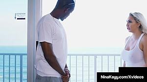 Horny Thick Nina Kayy Bends Over For Big Tits Massage And Cock Riding