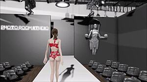 Fallout 4 Surrealist Fashion in 3D Anime