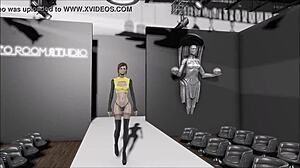 Fallout 4 Surrealist Fashion in 3D Anime