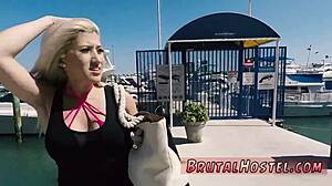 Slave Wake Up! Big-Breasted Blond Cristi Ann on Vacation