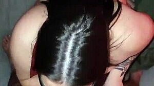 This Asian pickup girl finally gets the white cock she's been craving in POV doggystyle