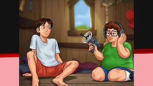 blonde gets facial at party with big tits and ass