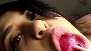 Blair Sucks My Tongue with Intense Spitting Fetish