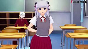 Check out Shinmai Maou NTR Testament 3 new sensations part 1