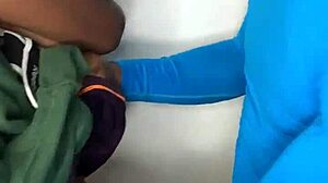 Yo, watch us ebony gym bros raw fuck after workout!