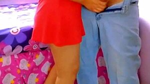 Homemade video of mexican students interacting with their teacher.