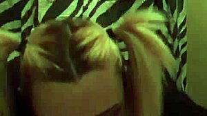 Bookworm milf teacher breezy breeze gives amateur blowjob in pigtails