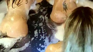 Gaby, Nicol, And Monse Engage In Intense Lesbian Masturbation