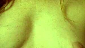 Hot mom masturbates her shaved pussy after party