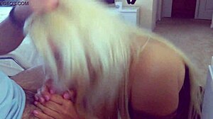 Slutty mature cuckold deepthroats dick until cum fills her mouth from Tinder hookup.