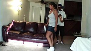 cheating big tits girlfriend fucked by black guy