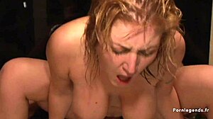 Velicity von titty fucks and swallows cum