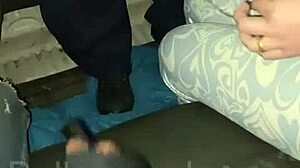 Bella married fucks three in the van