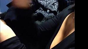 Public Comfort Room Blowjob In Outdoor Setting