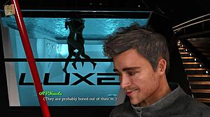 Leap of faith into erotic threesome game?