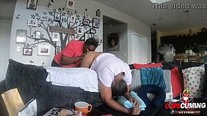 Promo! Great Fucking In The Great Room With Ebony MILF BBW Wife!