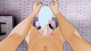 Voluptuous stepmom and her well-endowed stepson engage in morning lovemaking