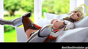 Overwatch Mercy And Tracer Sex Compilation!