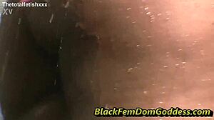 FULL FEMDOM SHOWER SERVICE WITH GEMINI LOVELL'S CURVY ASS.