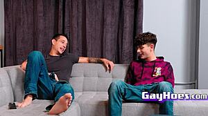 I discovered my stepbrother on a porn site