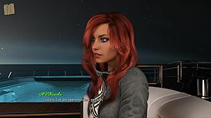 Leap of faith into erotic threesome game?