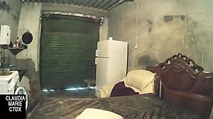 Fat Amateur Gets Huge Cumshot After Intense Assfucking