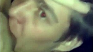 Watch this young couple as she says, 'Suck my monster cock before doggystyle fuck'