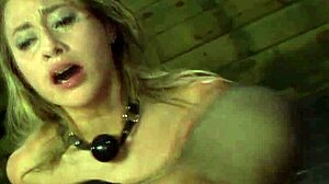 bdsm slave teased with fingers