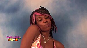 Roxy Star Feels Sexy In Exotic Striptease