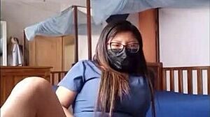 i'm the nurse starting my shift, patients want to fuck me like a real porn slut