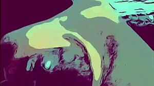 In this cartoon, a horny amateur masturbates to cumshot, sharing his homemade pleasure.