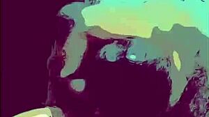 In this cartoon, a horny amateur masturbates to cumshot, sharing his homemade pleasure.