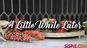 I enjoyed my stepsisters' thanksgiving pies with Katie Kush, Skyler Storm, Jay Romero, and Lindsay Lee