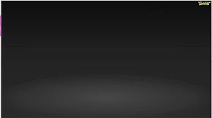 beautiful woman performing live broadcast on stage with audience watching