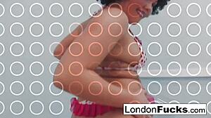 Asian Babe's Nude Masturbation Fantasy