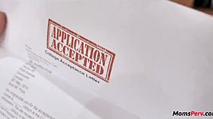 Stepmom fucks stepson to keep him from going to