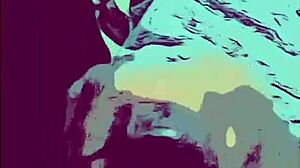 In this cartoon, a horny amateur masturbates to cumshot, sharing his homemade pleasure.