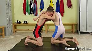 i love gay dudes with awesome cocks in anal sex wrestling.