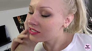Damn! Lola Taylor gets facial after rough hardcore pounding