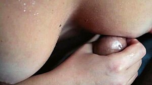 Want me to jerk you off with my tits?