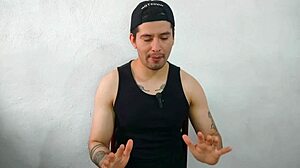 i convinced my straight married coworker to suck his 20cm monster cock at work and he came in my mouth