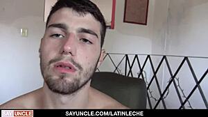 Brunette threesome with double penetration and anal sex