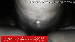 Busty ass chick rides big black cock homemade