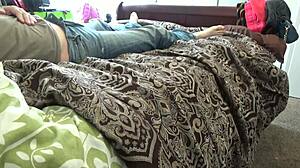 Carrie B's foot play leads to anal POV